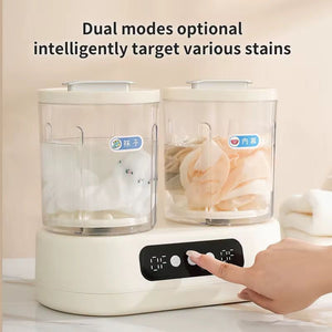 Double-Bucket Mini Washing Machine Ⓢ